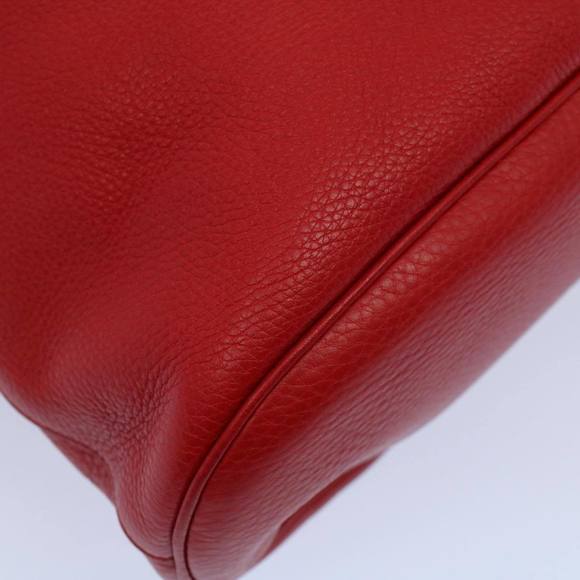 GUCCI Soho Backpack Leather Red 368588 Auth fm2801 - Picture 14 of 16